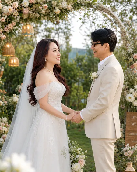 중년 한국 남성과 베트남 여성 결혼 이미지 3